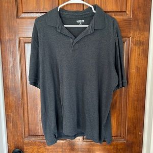 Land's End Men's Grey Polo Shirt
